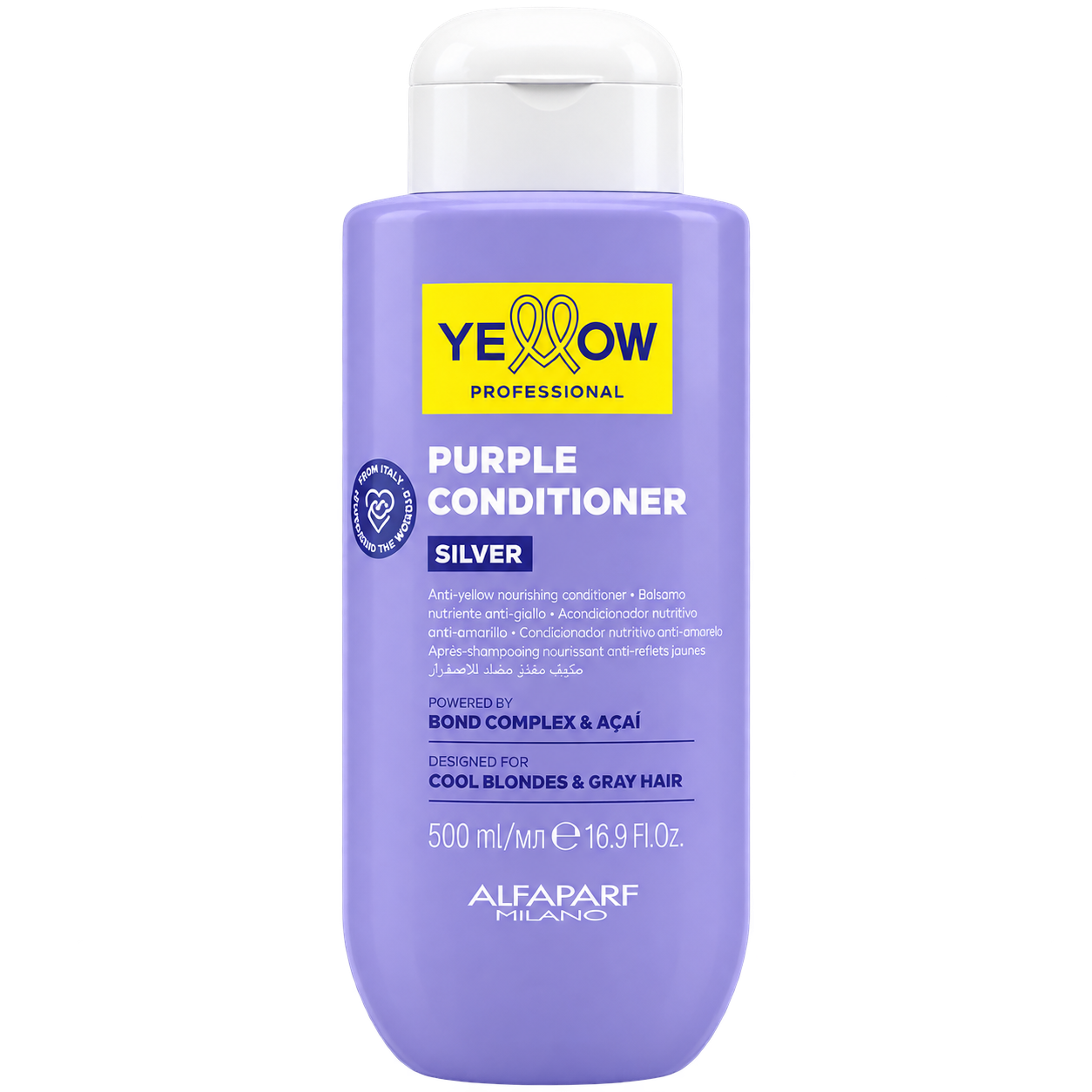 Yellow Professional Purple Conditioner Silver — kondisioner, Balzam və kondisionerlər | Kspace Shop Bakı