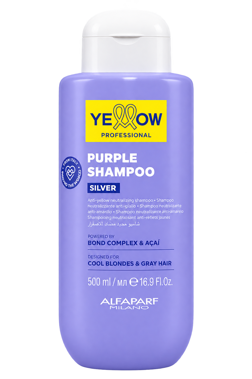 Yellow Professional Purple Shampoo Silver — şampun, Saç üçün | Kspace Shop Bakı