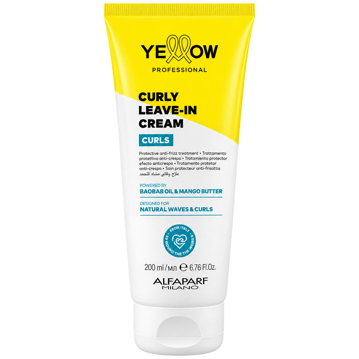 Yellow Professional Curly Leave-In Cream — krem, Saç üçün | Kspace Shop Bakı