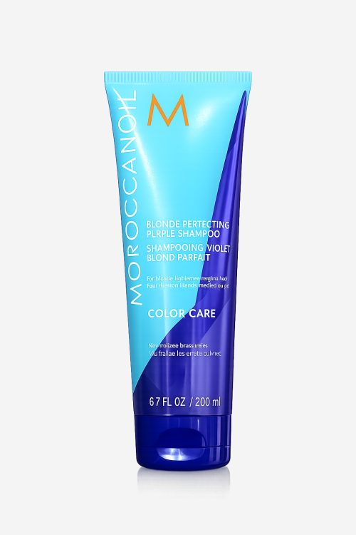 Moroccanoil Blonde Perfecting Purple Shampoo — шампунь