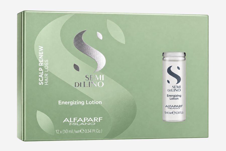 Alfaparf Semi di Lino Scalp Renew Energizing Lotion — мазь, Сыворотки и флюиды для волос