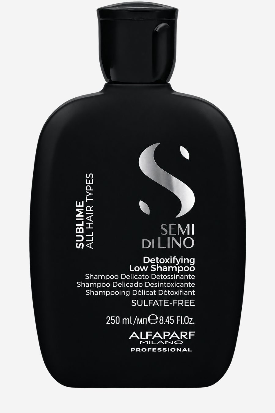Alfaparf Semi di Lino Sublime Detoxifying Low Shampoo — шампунь
