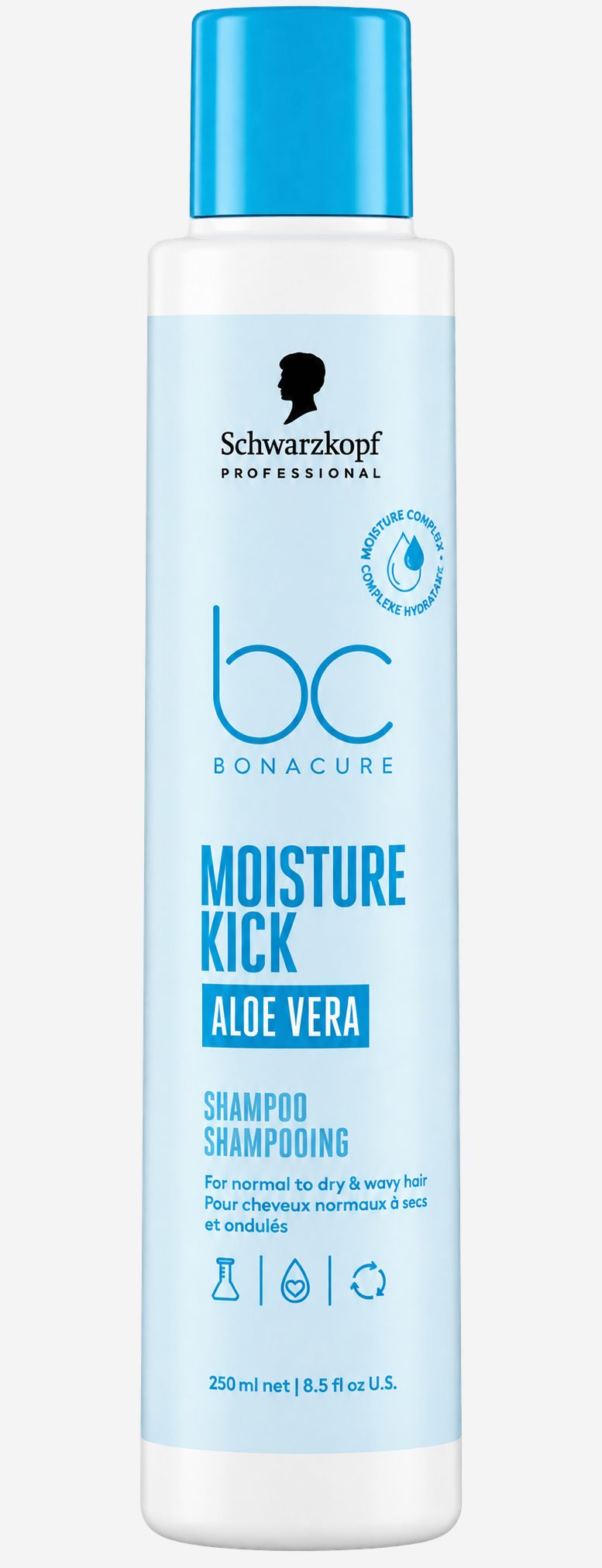 Schwarzkopf Professional SCHWARZKOPF PROFESSIONAL  BC Bonacure Moisture Kick Shampoo Aloe Vera 250 ml — шампунь, Шампуни