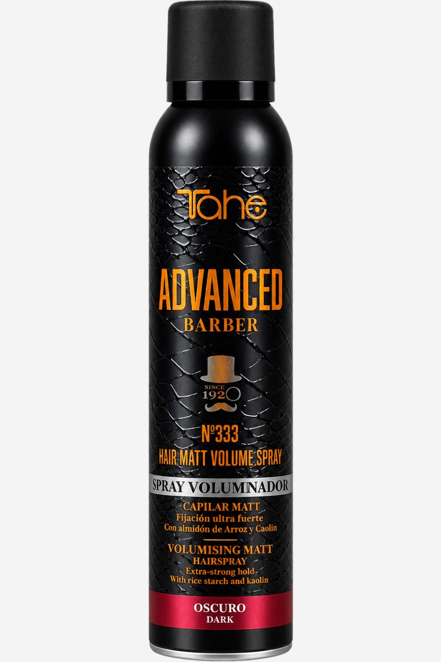 Tahe Tahe Advanced Barber Nº333 Hair Matt Volume Spray — Dark — спрей, Стайлинг