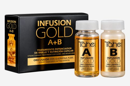 Tahe Keratin Gold Infusion A+B — сыворотка
