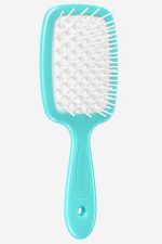 Janeke Small Superbrush Tiffany & White — Щётка для волос