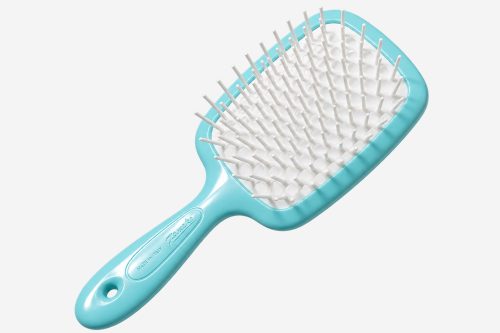 Janeke Small Superbrush Tiffany & White — Щётка для волос