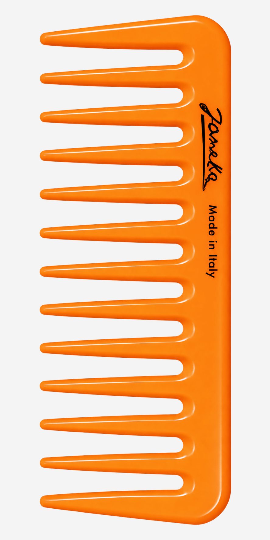 Janeke Jäneke 1830 Mini Supercomb — оранжевый — Аксессуары для волос / расчёска с широкими зубьями., Расчёски и аксессуары