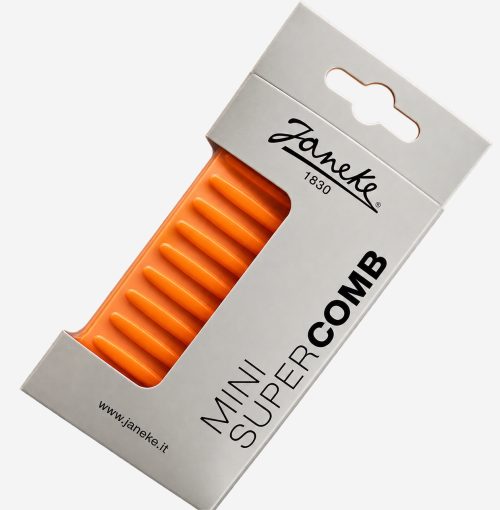 Jäneke 1830 Mini Supercomb — narıncı — Аксессуары для волос / расчёска с широкими зубьями.