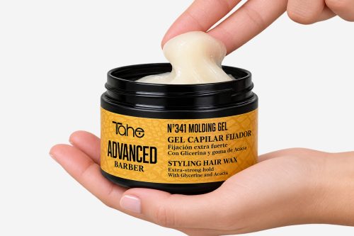 Tahe Advanced Barber №341 Molding Gel — Стайлинг для волос / гели для укладки / экстрасильная фиксация.