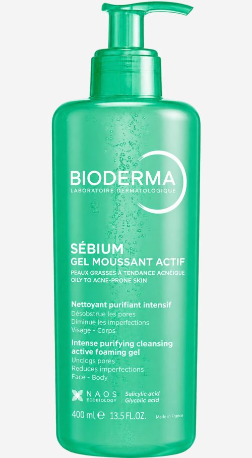 BIODERMA Sébium Gel Moussant Actif — 400 мл — гель